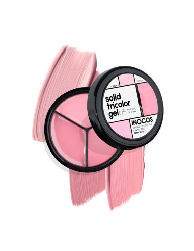 Inocos Solid Tricolor Gel 5 pretty in pink
