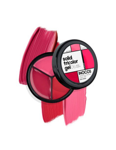 Inocos Solid Tricolor Gel 6 pink party