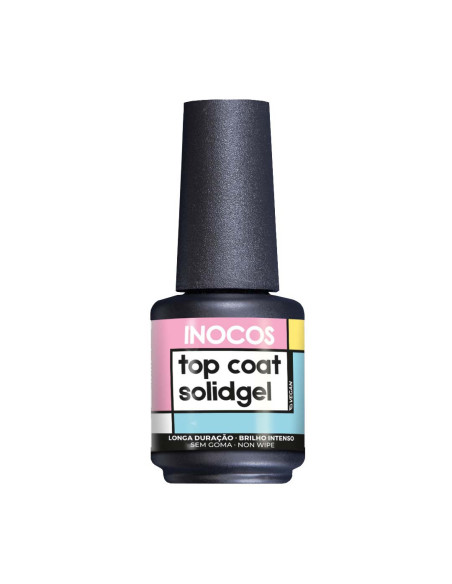 Inocos Solid Tricolor Gel verniz gel top coat