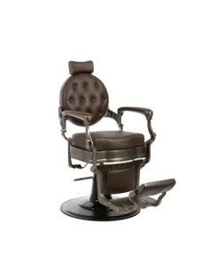 CADEIRA DE BARBEIRO MAE BRONZE/BROWN