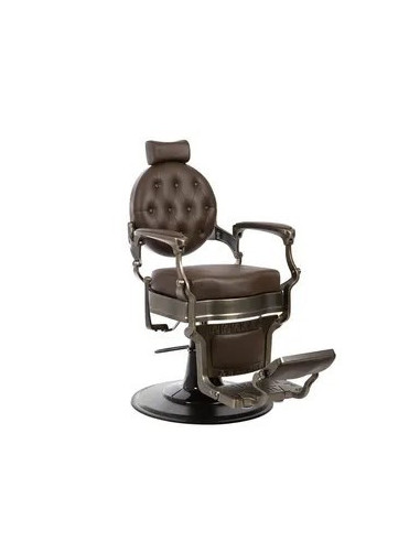 CADEIRA DE BARBEIRO MAE BRONZE/BROWN