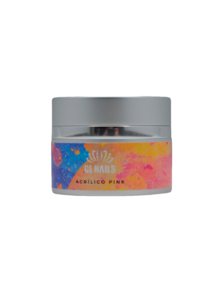 Pó Acrílico Rosa 40g