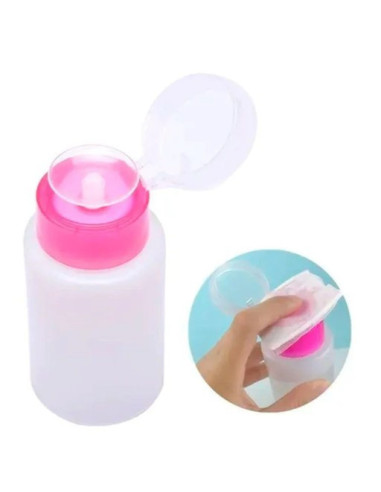 Frasco Dispensador de acetona.