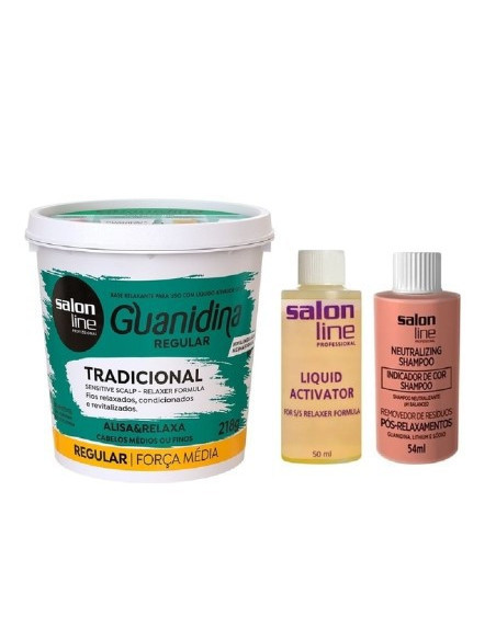 Salon Line Guanidina REGULAR Cabelos Medios Força MÉDIA