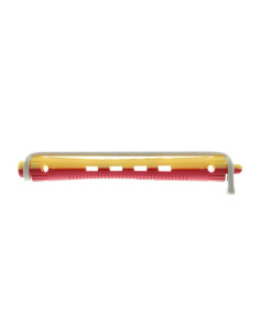 Bigoudi Cabelo - vermelho/amarelo largo