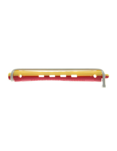 Bigoudi Cabelo - vermelho/amarelo largo