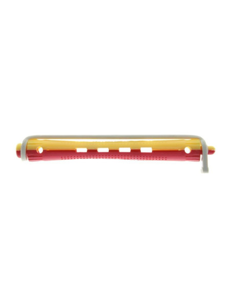 Bigoudi Cabelo - vermelho/amarelo largo