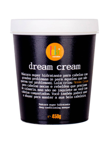Lola Cosmetics Máscara Hidro Reconstrutora DREAM CREAM 450g