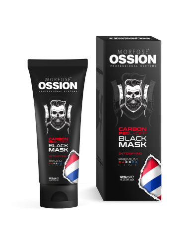 MÁSCARA PRETA ATIVADA CARVÃO VEGETAL OSSION 125ML