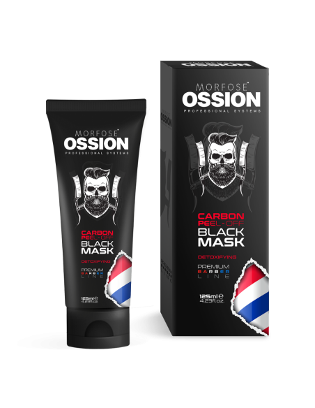 MÁSCARA PRETA ATIVADA CARVÃO VEGETAL OSSION 125ML