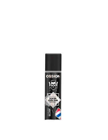 Spray Cor Fantasia Instantâneo Prata Ossion 150ml