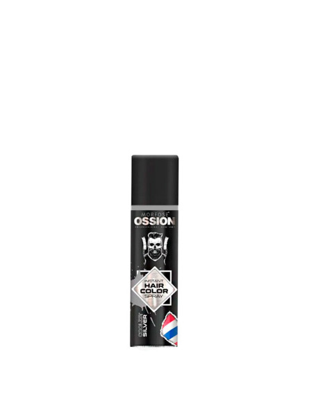 Spray Cor Fantasia Instantâneo Prata Ossion 150ml