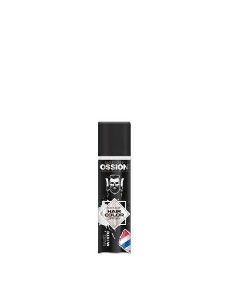 Spray Cor Fantasia Instantâneo Branco Ossion 150ml