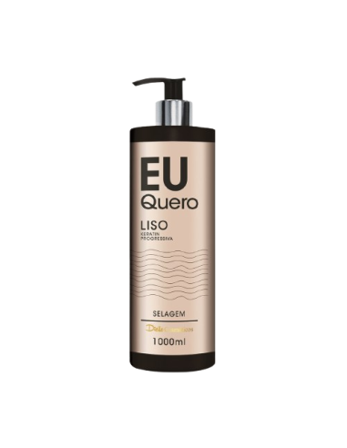 Selagem Progressiva Eu Quero Liso Dielle Cosméticos 1L