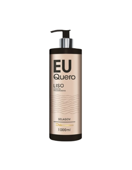 Selagem Progressiva Eu Quero Liso Dielle Cosméticos 1L