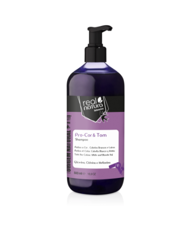 Real Natura Champô Pro-Cor e Tom 500 ml