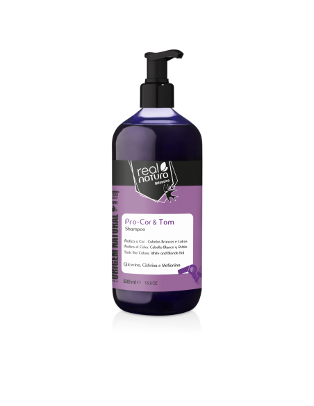 Real Natura Champô Pro-Cor e Tom 500 ml