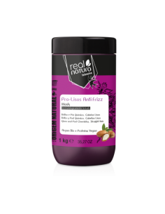 Real Natura Máscara Pro-Lisos Anti frizz 1kg