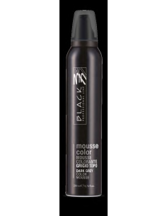 Black professional Mousse de coloração cinza escuro 200ml