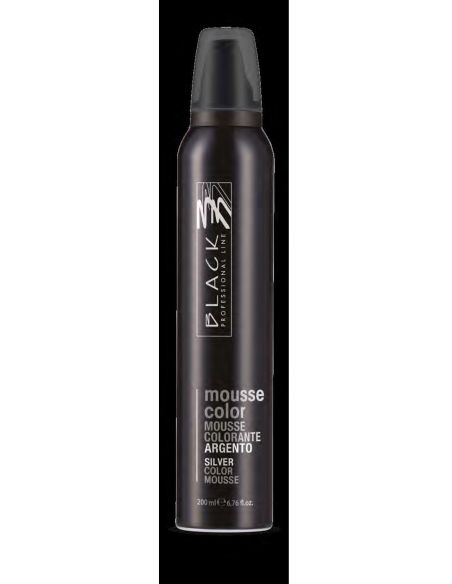 Black professional Mousse de coloração prata 200ml
