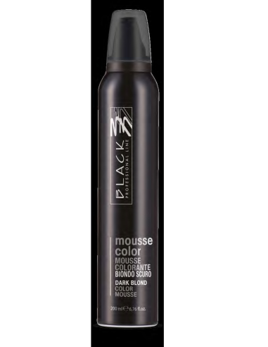 Black professional Mousse de coloração loiro escuro 200ml