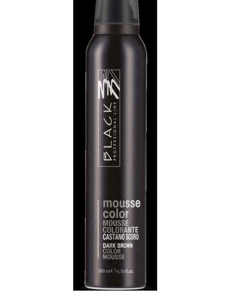 Black professional Mousse de coloração castanho escuro 200ml