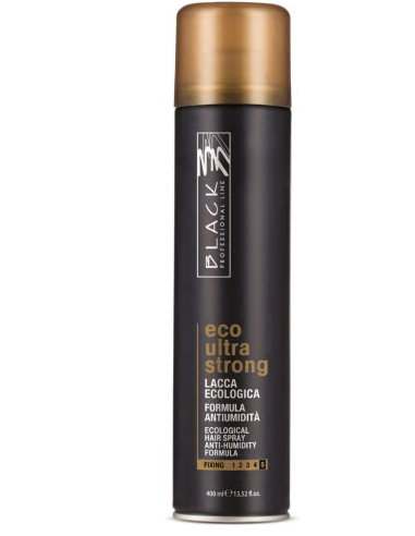 Black professional Laca eco ultra forte 400ml