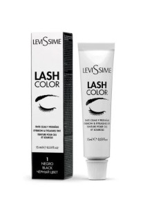 Levissime - Coloração Pestanas /Sobrancelhas Lash Cor Preto 15ml