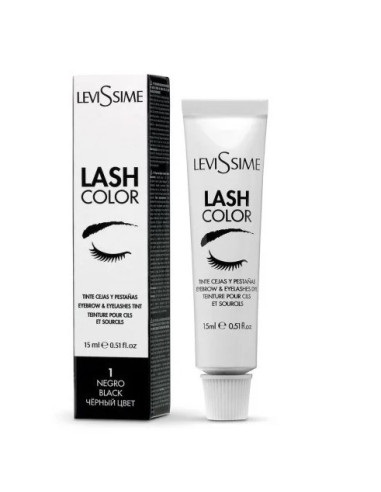 Levissime - Coloração Pestanas /Sobrancelhas Lash Cor Preto 15ml