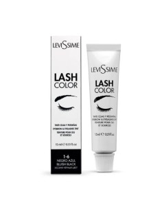 Levissime - Coloração Pestanas/Sobrancelhas Lash Cor Preto Azulado 15ml
