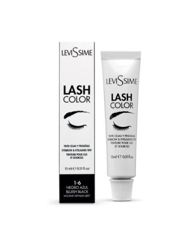 Levissime - Coloração Pestanas/Sobrancelhas Lash Cor Preto Azulado 15ml