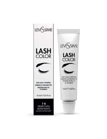 Levissime - Coloração Pestanas/Sobrancelhas Lash Cor Preto Azulado 15ml