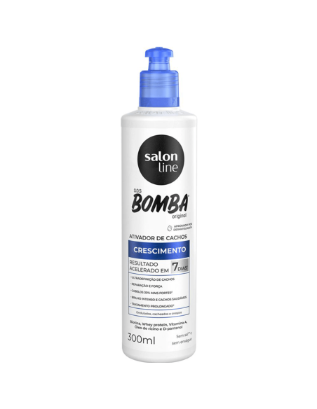 Salon Line Sos Bomba Ativador De Cachos 300ml