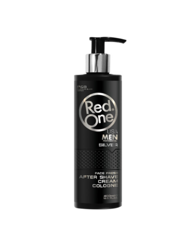 Red One After Shave Cream Cologne Silver 400ml