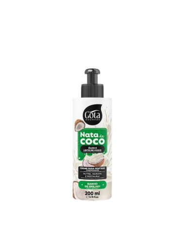 Gota Dourada Creme de Pentear Nata de Coco 200ml