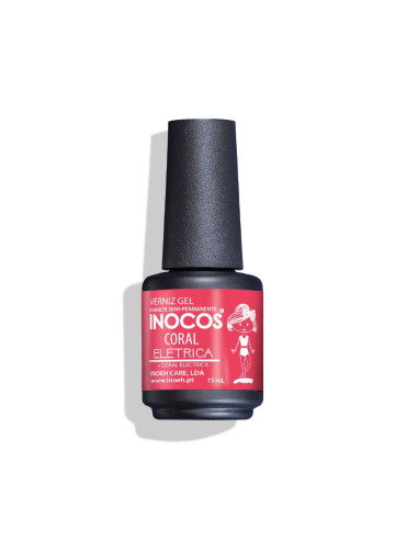 INOCOS Verniz gel CORAL ELÉTRICA