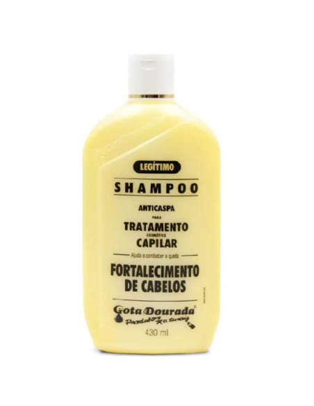 SHAMPOO FORTALECIMENTO TRADICIONAL ANTICASPA Gota Dourada