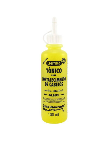 TÓNICO FORTALECIMENTO C/ ALHO 100ML Gota Dourada