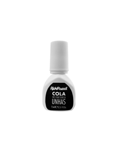 Cola Unhas Postiças com Pincel  Instantânea