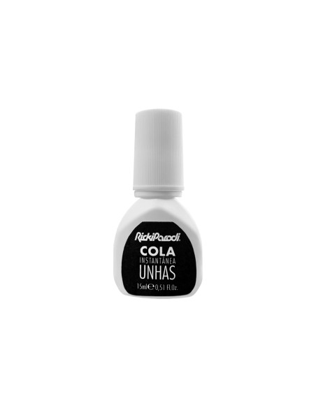 Cola Unhas Postiças com Pincel  Instantânea