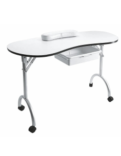 Rickiparodi Mesa de Manicure Desmontável