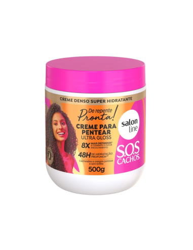 Salon Line S.O.S Creme de pentear De repente Pronta 500ml