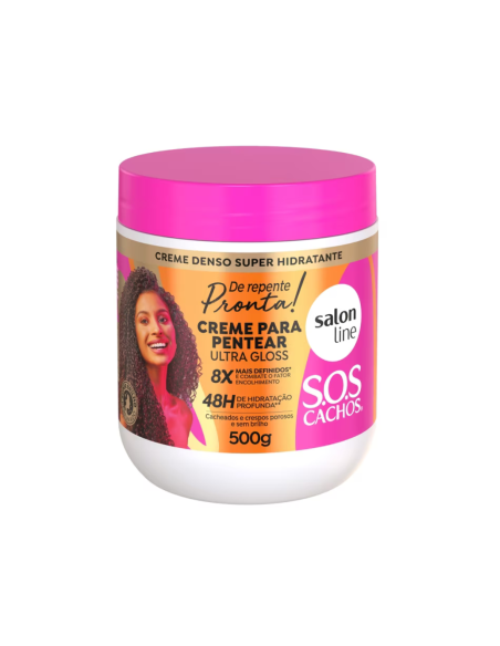 Salon Line S.O.S Creme de pentear De repente Pronta 500ml