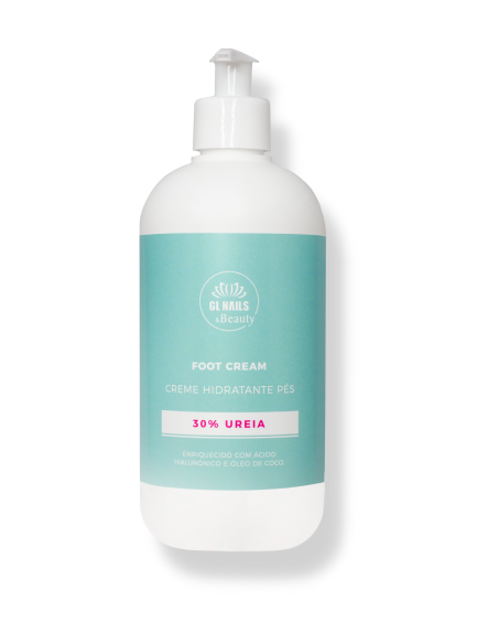 Creme de Pés com 30% ureia 500ml Gl Nails