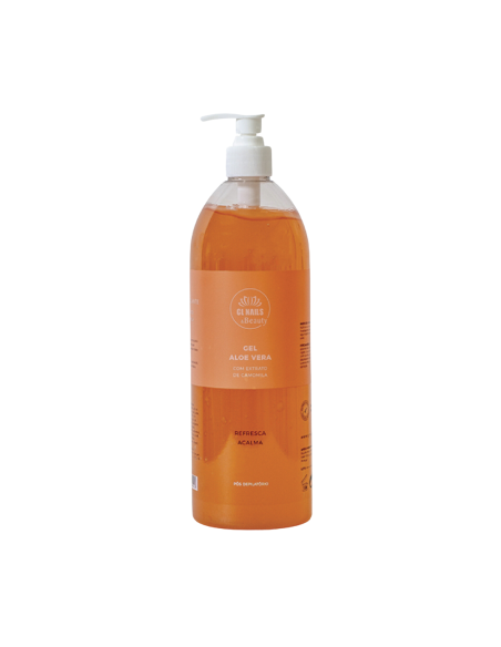 Gel Pós Depilatório Aloe Vera e Camomila 1Lt Gl Nails