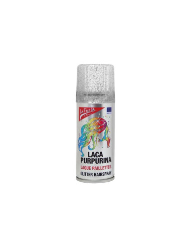 Laca Côr Fantasia Glitter Prata 100ml