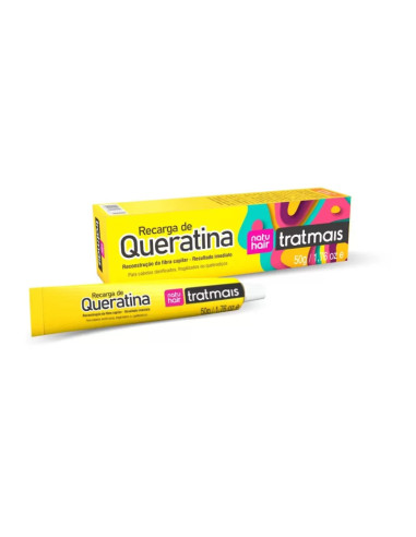 Natuhair Recarga De Queratina Tratmais 50g
