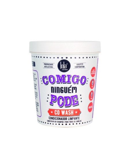 Condicionador Limpante Co-Wash COMIGO NINGUÉM PODE 450g