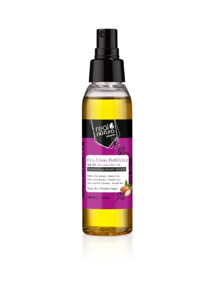 Real natura Óleo Lisos Anti Frizz 100ml