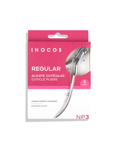 Inocos Alicate Cutículas Manicure Regular 5mm NP3